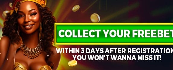 Welcome Freebet banner